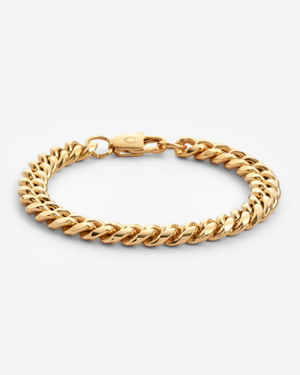 VVS 9mm Cuban Link Bracelet Gemistone