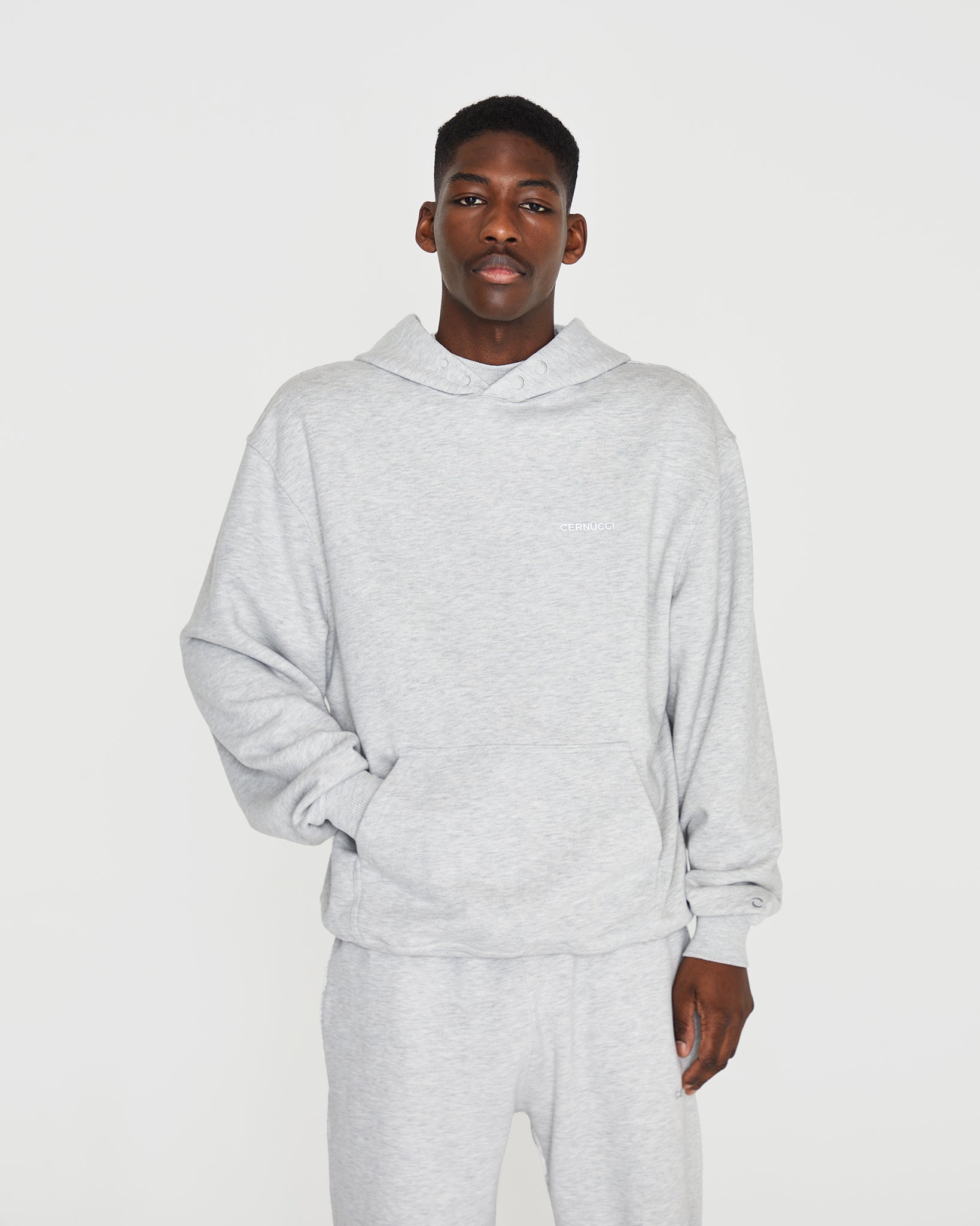 Cernucci Hoodie - Grey Marl