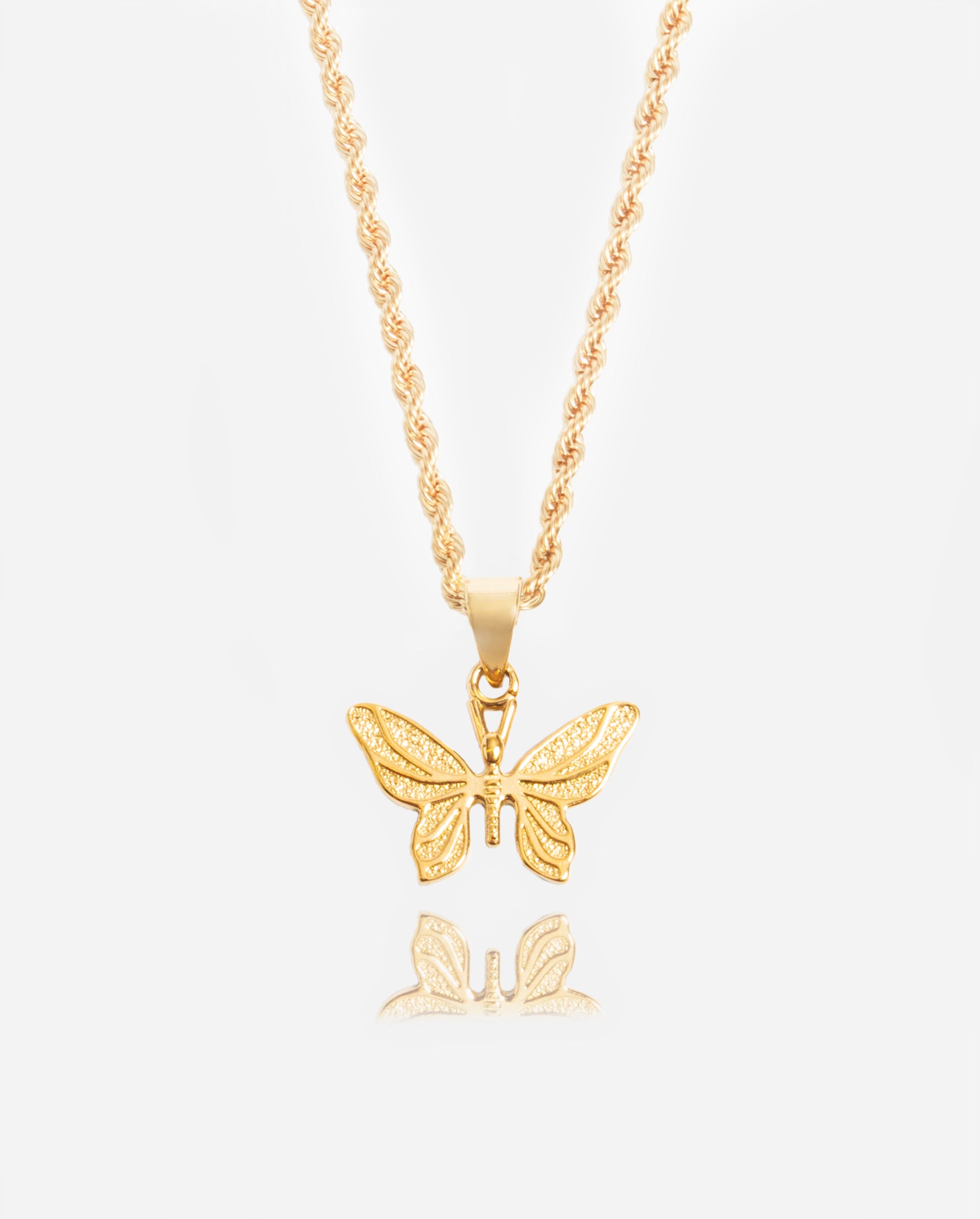 Butterfly Pendant - Gold