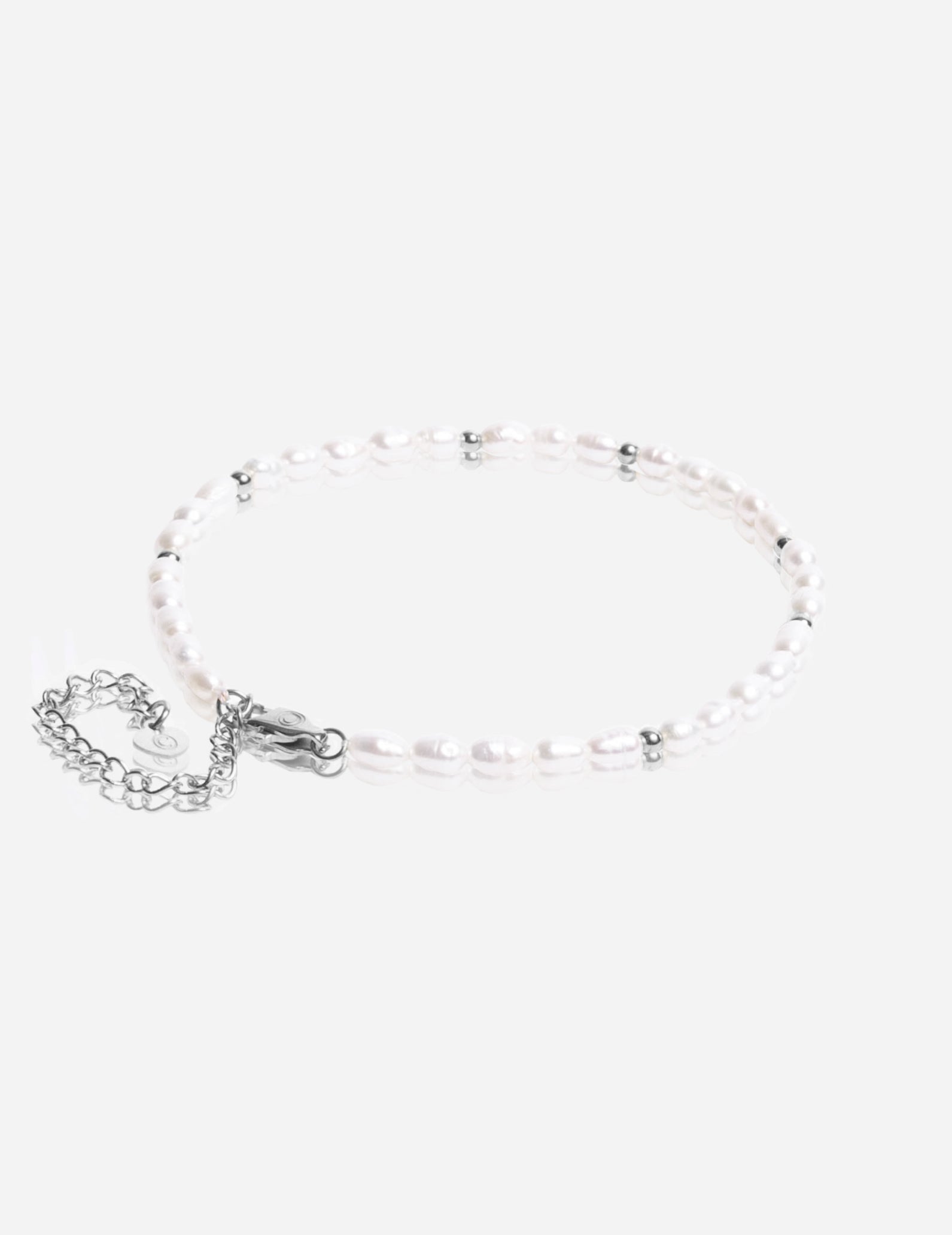 Pearl Anklet - White Gold – Cernucci