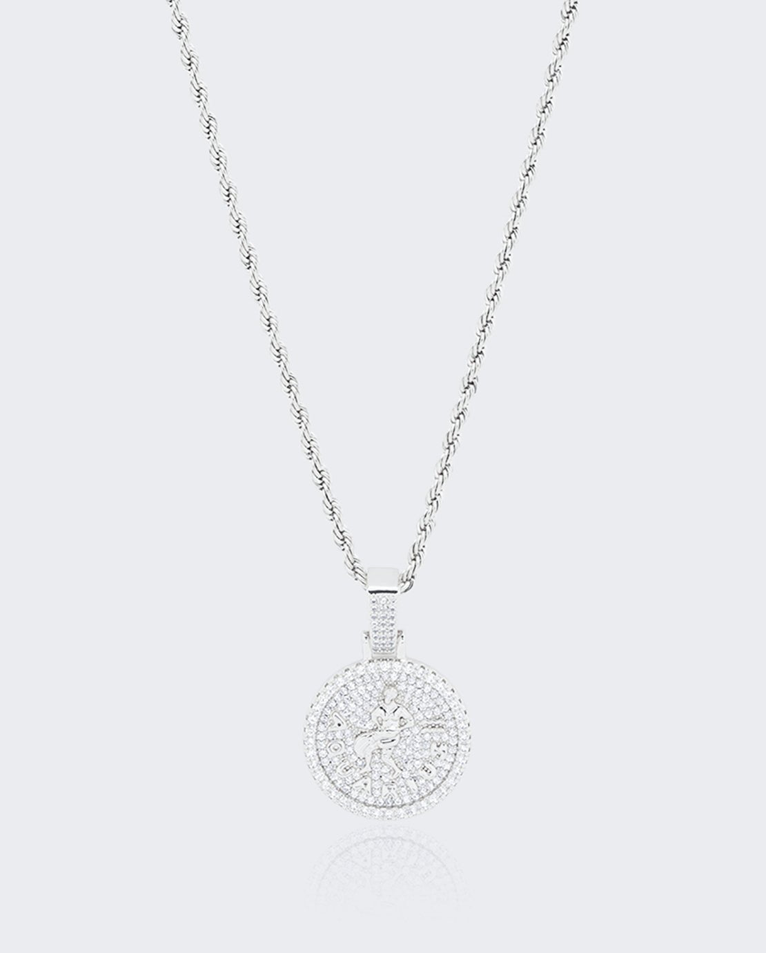 Aquarius Zodiac Pendant