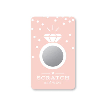 Bridal Scratch-off Game - Rose Gold Glitter – Inklings Paperie