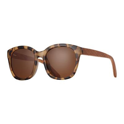 Aldin Brown Tortoise / Walnut Wood Polarized Sunglasses