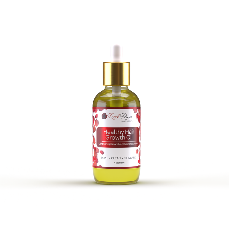 Healthy Hair Growth Oil Red Rose Naturals