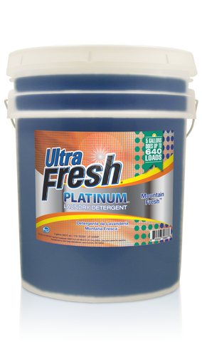 Ultra Fresh® Platinum™ 3X Fresh Breeze™ Laundry Detergent - 5 Gallons – Soap
