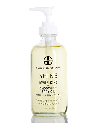 Summer Skincare | Shine Revitalizing and Smoothing Body Oil