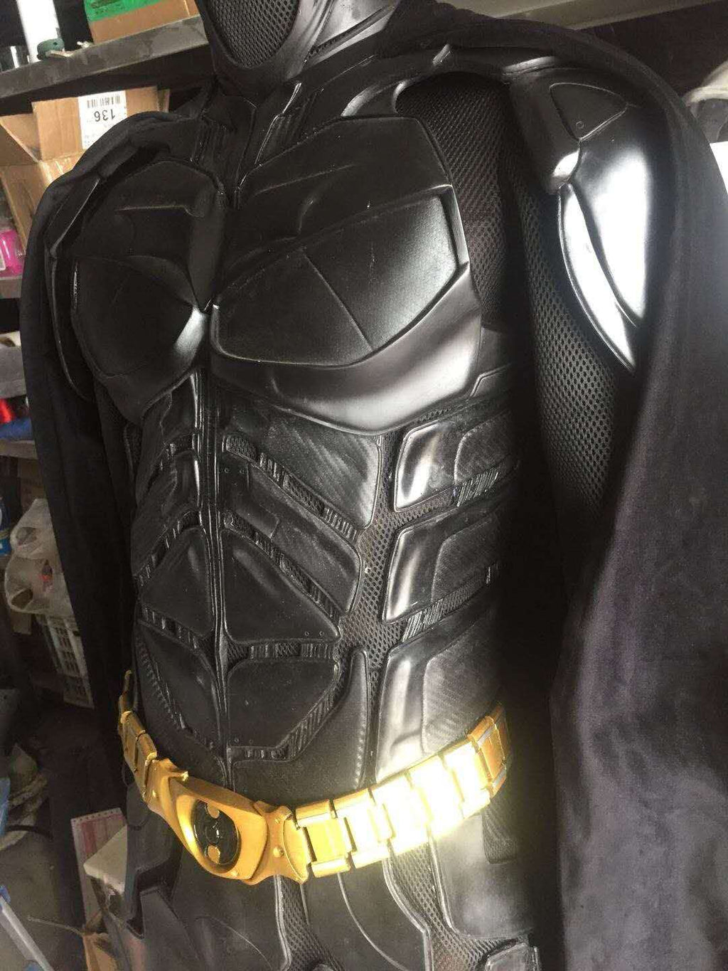 The Dark Knight Batman Armor Costume Urethane Rubber Cast - JOETOYS