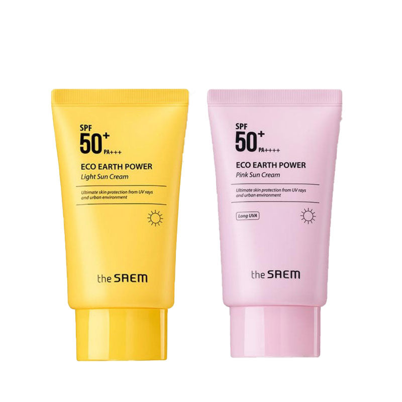 the saem eco earth power sun cream