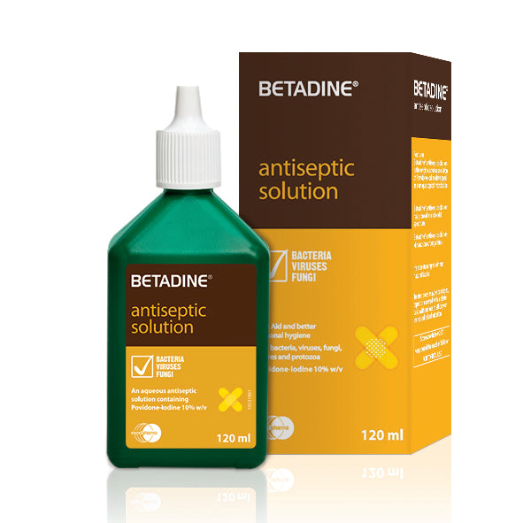 Betadine Antiseptic Solution 1 Ml Medicina Pharmacy Medicina Online Pharmacy Uae