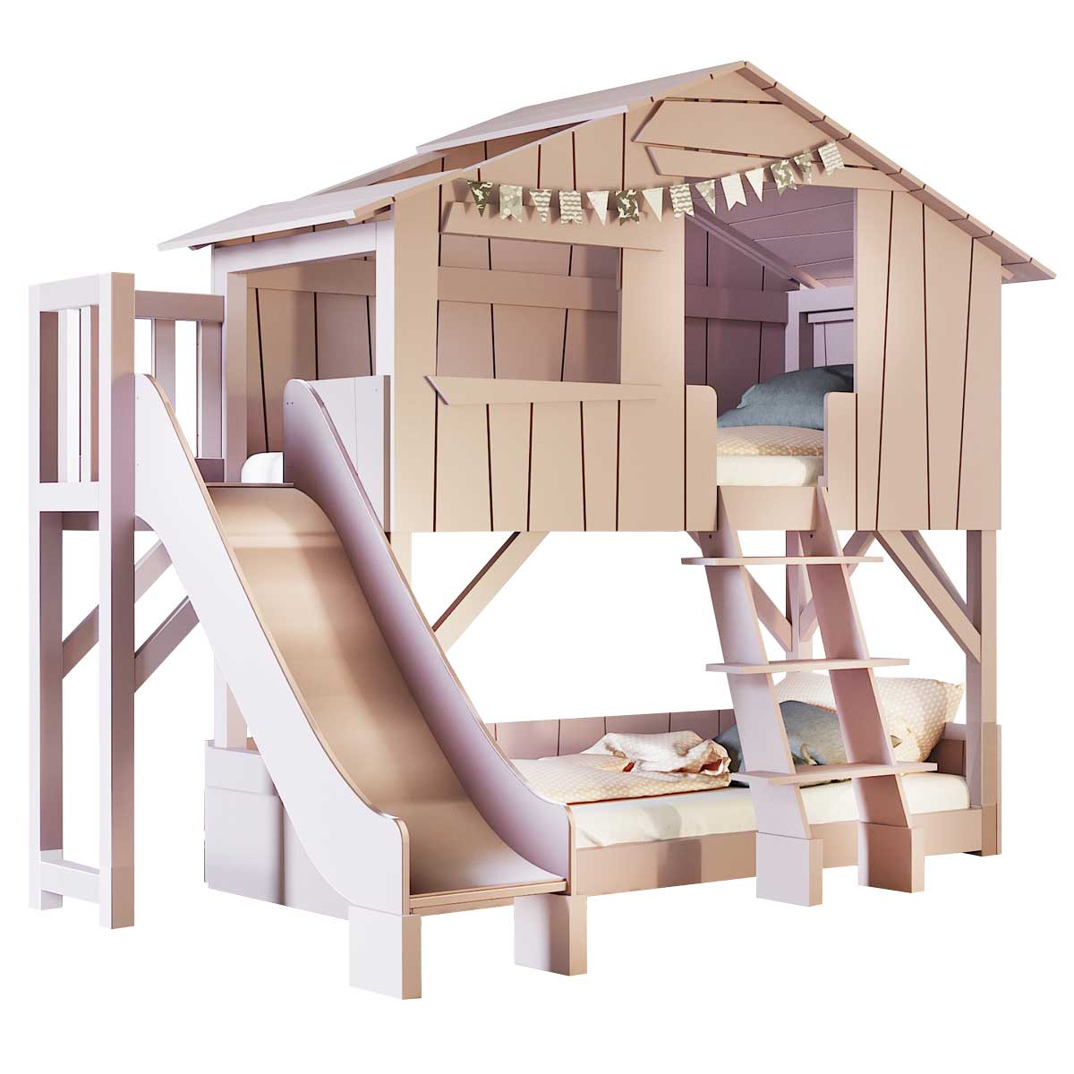 tree house bunk beds