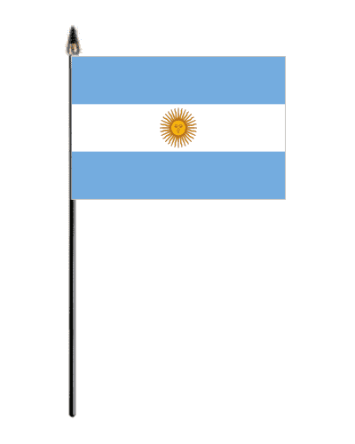 Argentina Hand Waving Flag