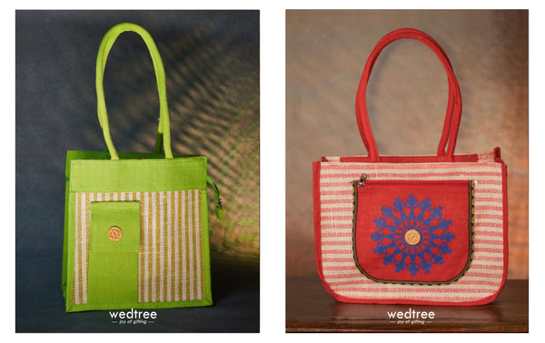 Jute bags by Wedtree | Thamboolam bags