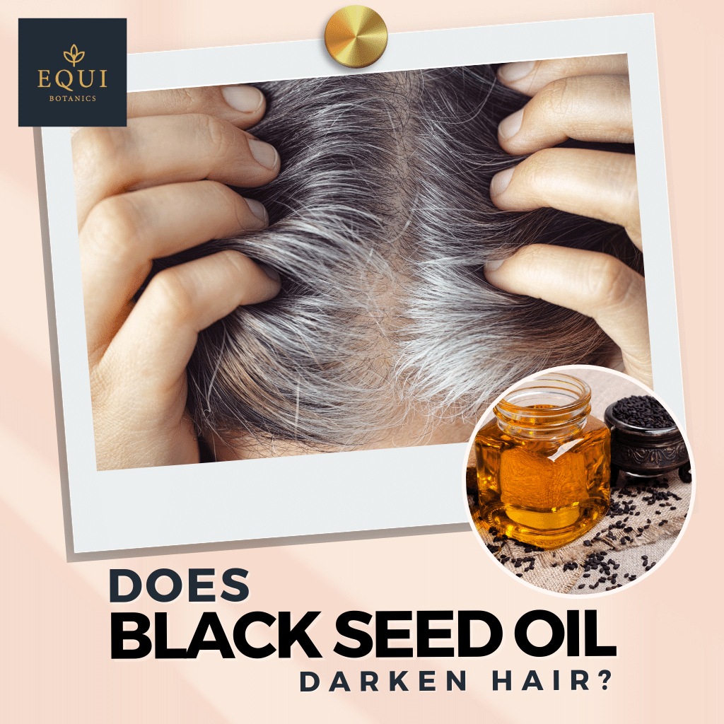 Does Black Seed Oil Darken Hair? – Equi Botanics