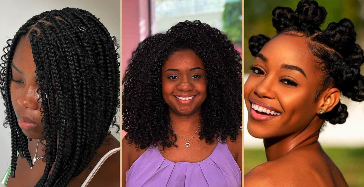 A Fly Spring Or Summer Hairstyle For Natural Hair