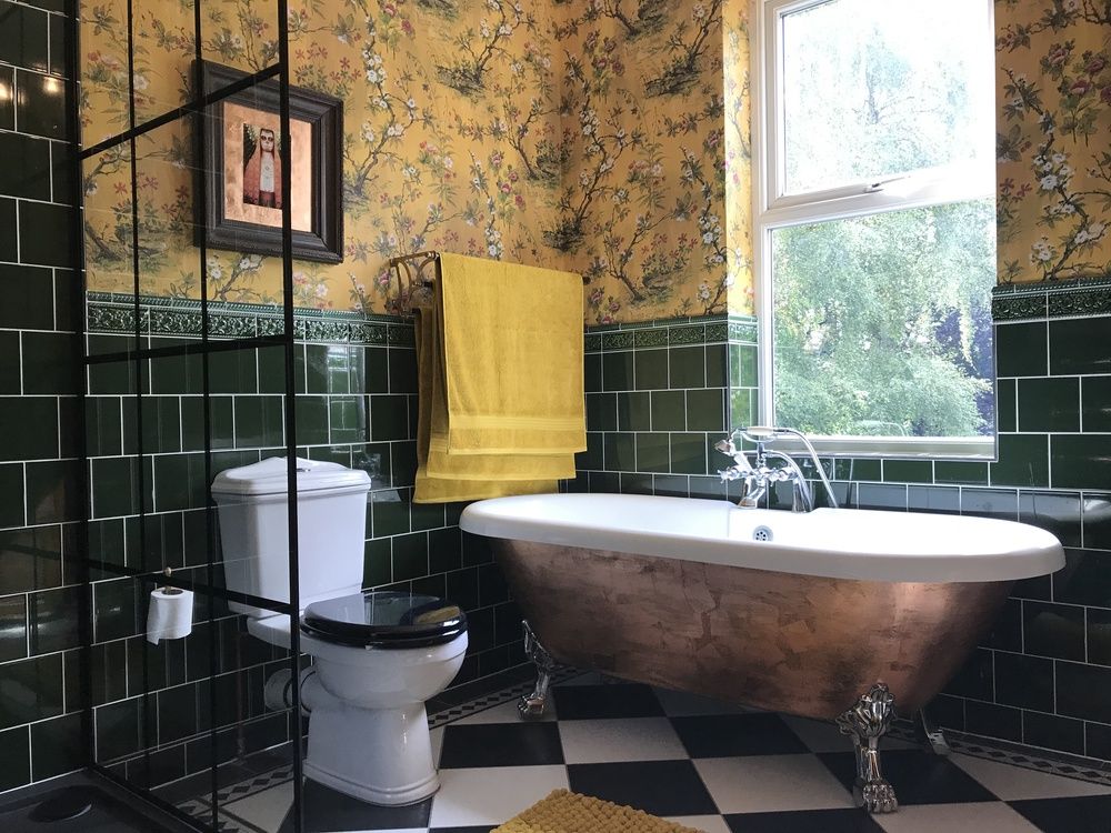 Rivington yellow wallpaper