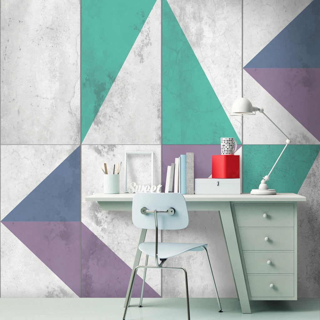 Transition Concrete Wallpaper by Woodchip & Magnolia 