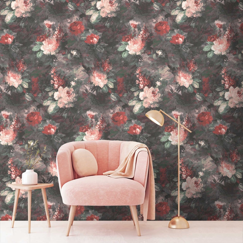 Buy Blush Floral Wallpaper Online In India  Etsy India