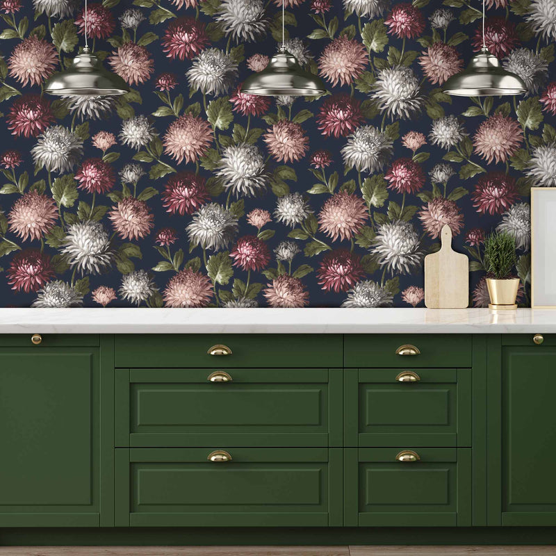 October Bloom Floral Wallpaper By Woodchip & Magnolia