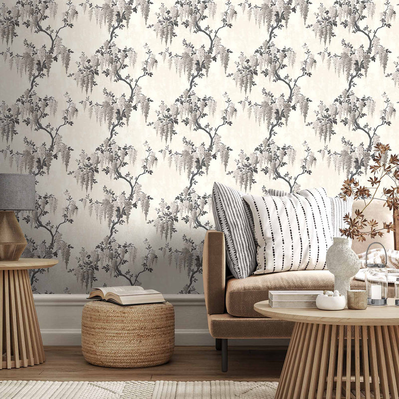 Plain by Galerie  Taupe  Wallpaper  Wallpaper Direct