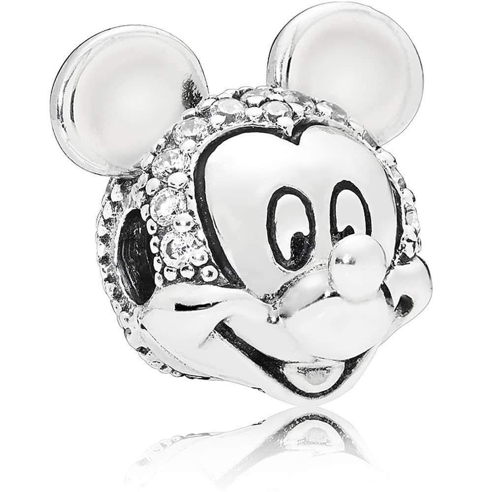 Pandora Disney Mickey Mouse Pave Clip Charm