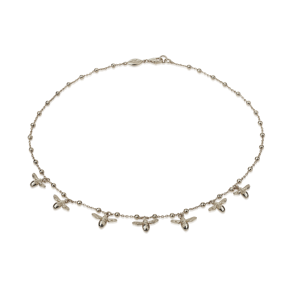 Baby Bees Necklace - Sterling Silver – Ivy Rose London