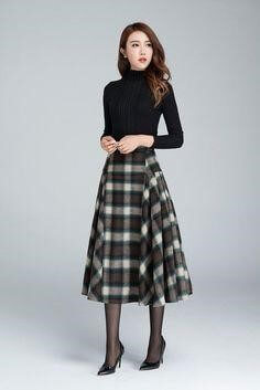 Checkered wool