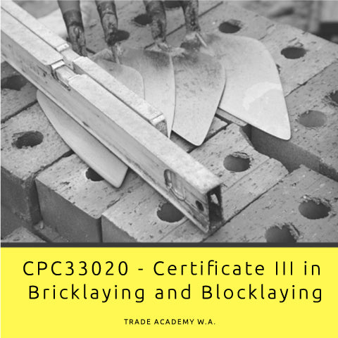 CPC33020 - Certificate III n Bricklaying and Blocklaying