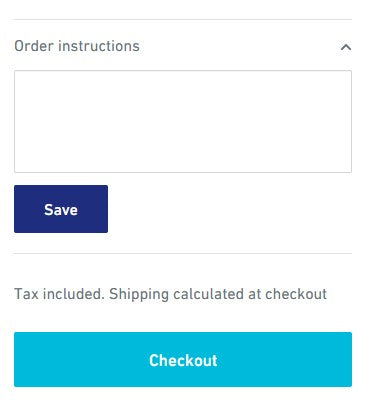 Order instructions