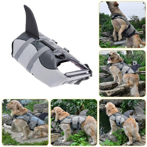 Dog Life Vest on Mermaid Style Colorful and Creative Life Jacket - 2019 Update 6