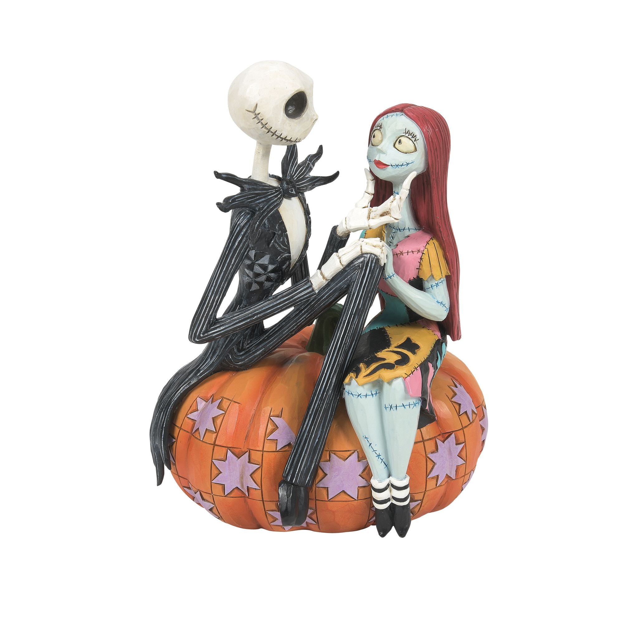 Jack & Sally on Pumpkin - Jim Shore product image