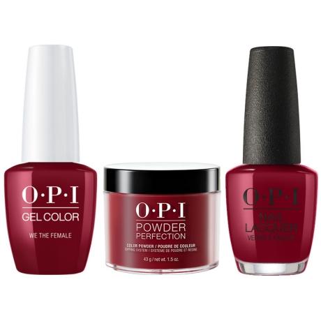 OPI 3in1, W64, We The Female - Medgreen Beauty Supply