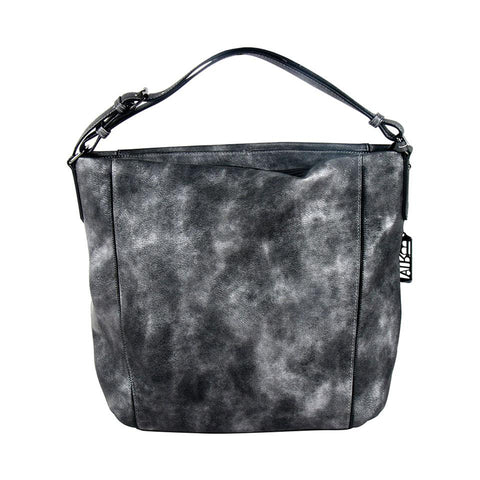 ALL BAGS - Smooth Dark Grey Hobo Bag