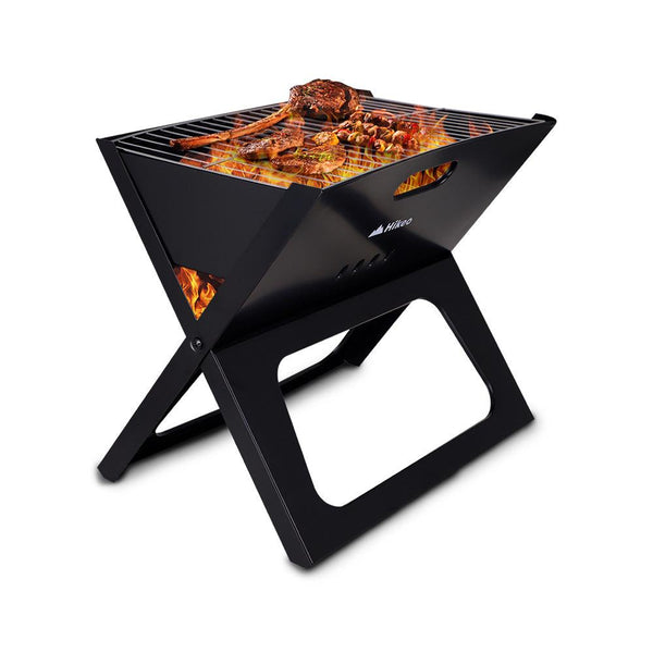 Asador de Carbón Portátil Plegable para Carne Asada Parrillada - Redlemon