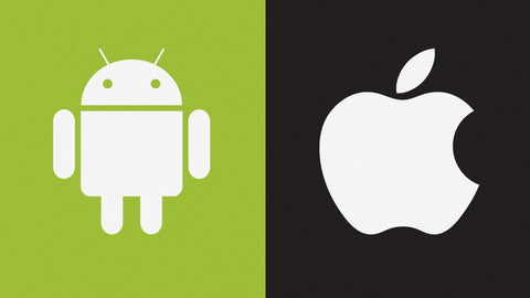 logos sistemas operativos android y ios