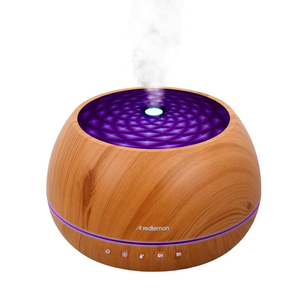 Humidificador y Difusor de Aceites Esenciales 16 Colores (1 Litro) - Redlemon