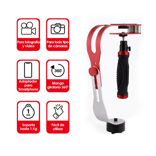 Estabilizador de Cámara Steadycam Brazo Universal - Redlemon