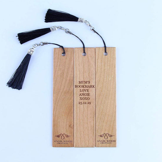 Custom Eco-friendly Wood Bookmark