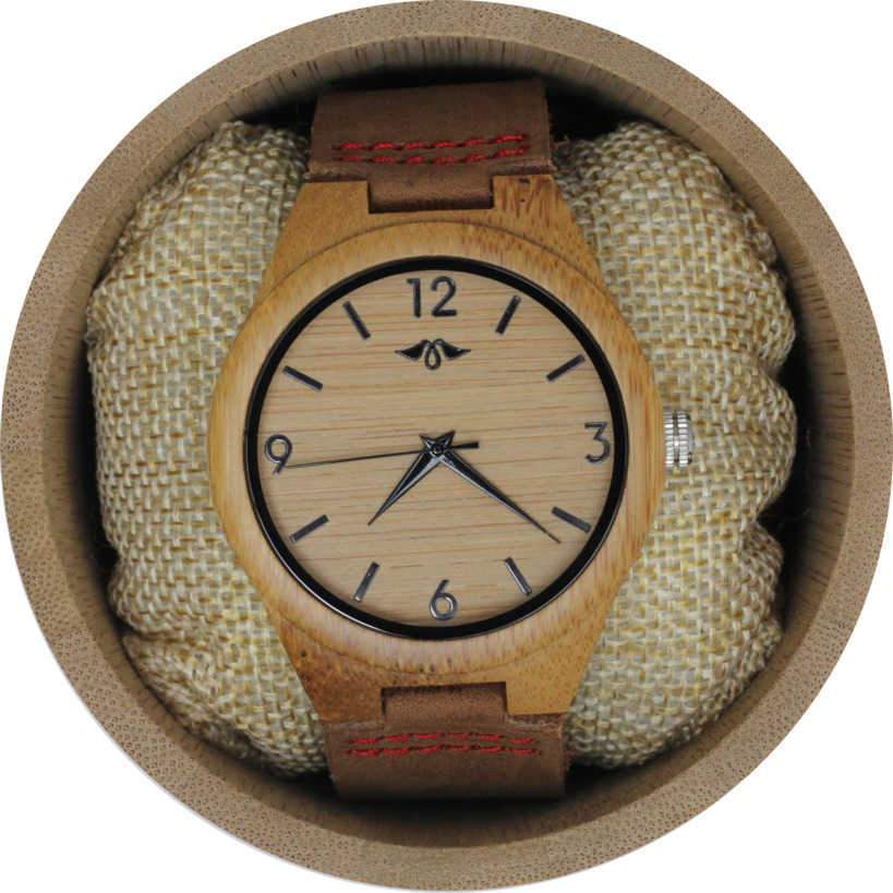 Bamboo Watches for Men Simple Design Wristwatch | Muduh Collection