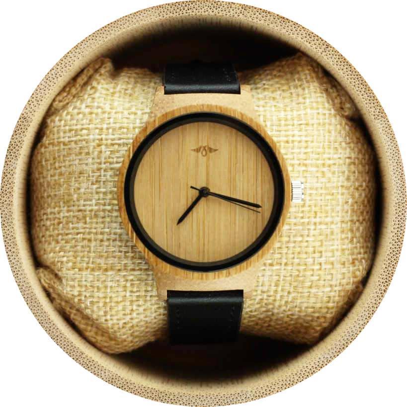 Full Wooden Natural Bamboo Square Case Unisex Watch Casual Dress Quartz  Watches | eBay