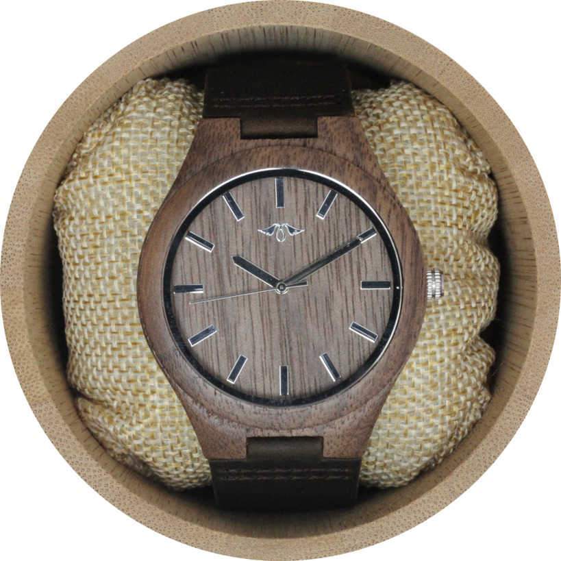 Luxury Walnut Watch Box Wooden Watch Case Large Watch -  Canada