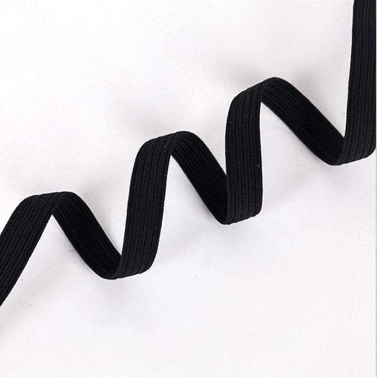 3 Yards White Black Elastic Band Elastic Band - Temu