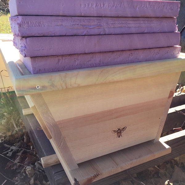 pink foam board insulation for bee hive