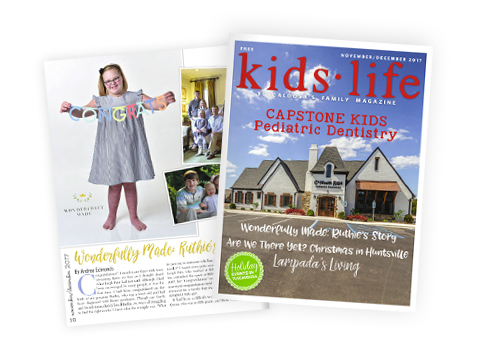 Ruthie's Story Kids Life Magazine Article