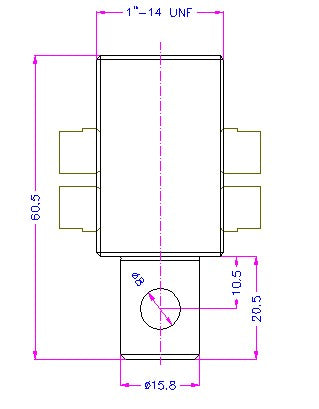 Eye end dimensions