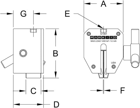 G1061 Dimensions