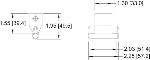 G1097 bend fixture dimensions