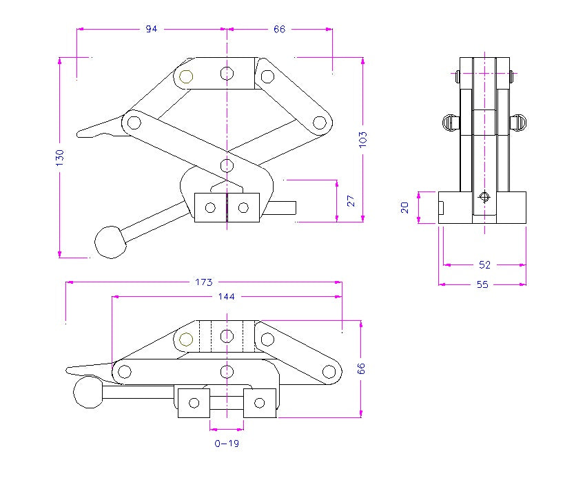 Scissor Grips 5 kN