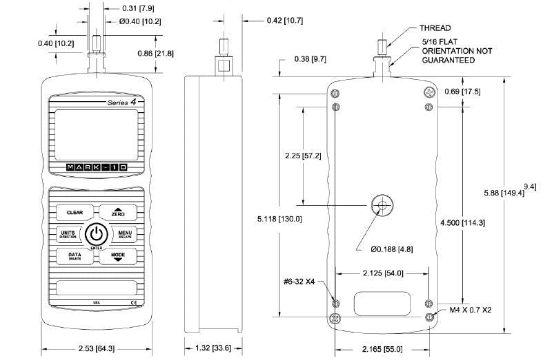 Series 4 Dimensions