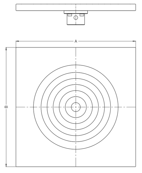 Square and Rectangular Compression Plates