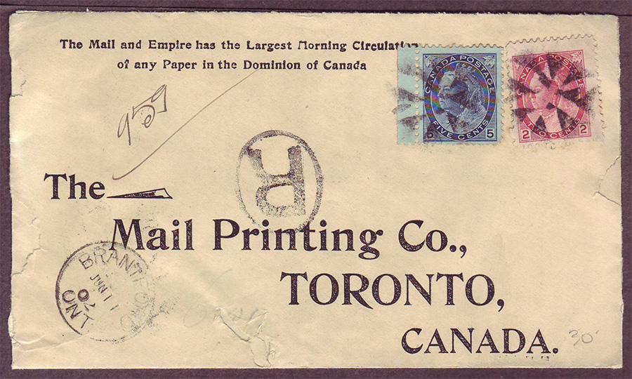 Buy Canada Covers (Postal History) - Northwind Stamps.